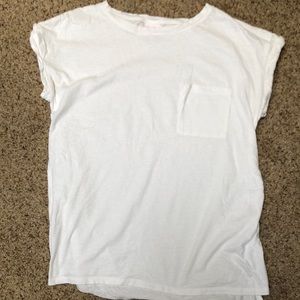 Isabel maternity white shirt sleeve shirt